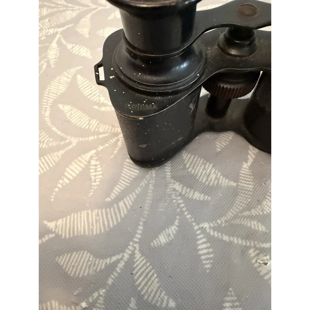 Prisma Paris Binoculars Unisex OS Black Good Antique Compact Opera Glasses
